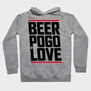 beer, pogo & love Hoodie